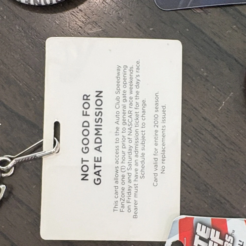 Assorted Keychain Lot - Blue, Silver, Red Accent